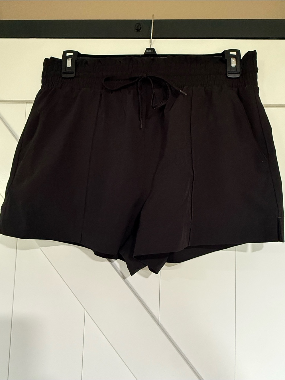 No Boundaries Black Drawstring Athletic Shorts